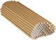 Set 100 Straws Flippy Paper 20 Cm Solid Color K...