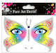 Temporary Face Sticker Flippy Makeup Face Art Halloween Theater Butterfly Design Multicolor