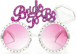 Decorative Glasses Flippy Wedding Theme Bride To Be Model Plastic Pink