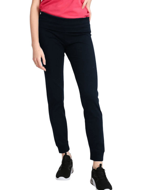 Trousers Παντελόνι Φόρμας Navy Μπλε