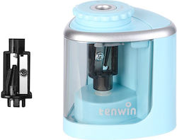 Semi-automatic Electric Sharpener Flippy Plastic 2 X Aa Batteries Not Included 6.5 X 6.5 X 7.5 Cm Blue Semi-automatic Electric Sharpener Flippy Plastic 2 X Aa Batteries Not Included 6.5 X 6.5 X 7.5 Cm Blue