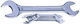 Double German Wrench Size 10x11mm