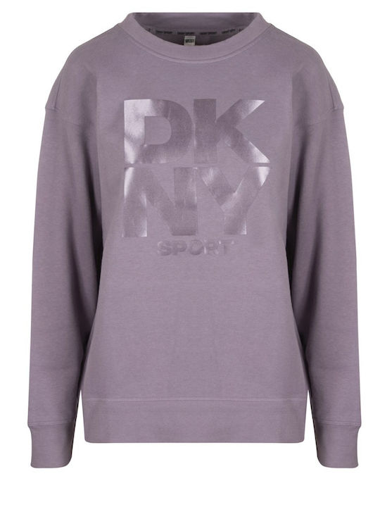 DKNY Women's Sweatshirt Purple