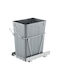 Vevor Coș De Gunoi Pentru Dulap Din Plastic Gri 40.7x28.5x48.3cm