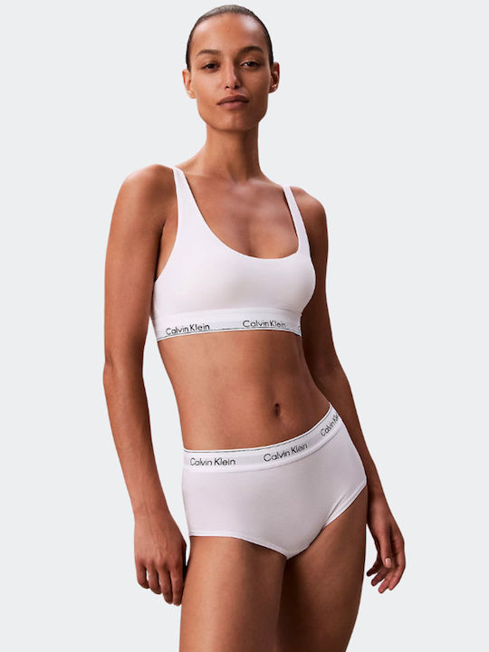 Women's Bra without Padding White Color