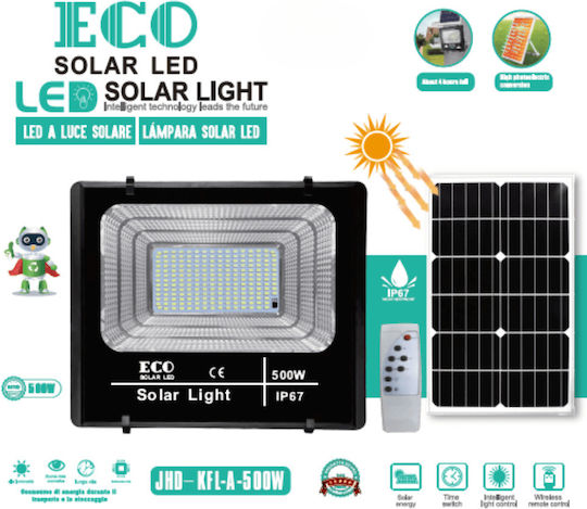 Στεγανός Ηλιακός Προβολέας LED 500W IP67