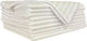 Decotelia 10 Pieces Double Satin Stripe Hotel Sheet 80% Cotton 220 Tc 240x280