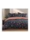 Nef-Nef Homeware Bettdecke Großes Doppelbett 230x240cm Vania Black 300 GSMGsm