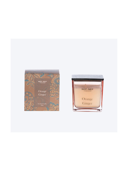 Ароматна Свещ Orange Ginger 25 200гр Nef-nef Home Wear Бордо