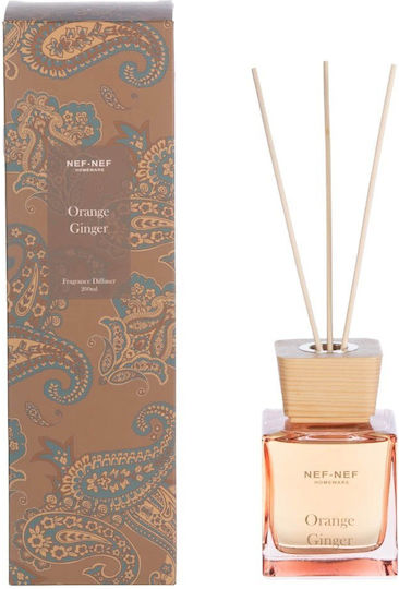 Nef-Nef Homeware Diffuser Orange Ginger με Άρωμα Λεμόνι 200ml