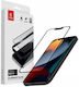 Crong 2.5D 0.33mm Tempered Glass Black for iPhone 17e / 16e / 14 / 13 / 13 Pro Mobile Screen Protectors