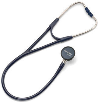 Welch Allyn Harvey Elite Cardiology Double Head Stethoscope Blue