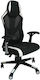 RFG RJ-4005/BLACK/WHITE Gaming Chair Black