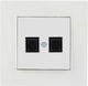 Mutlusan Rita Complete Double Telephone Socket ...