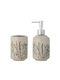 Bloomingville Bea Soap Dispenser Set Nature Stoneware