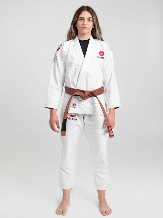 Nakama Uniform Brasilianisches Jiu Jitsu Weiß