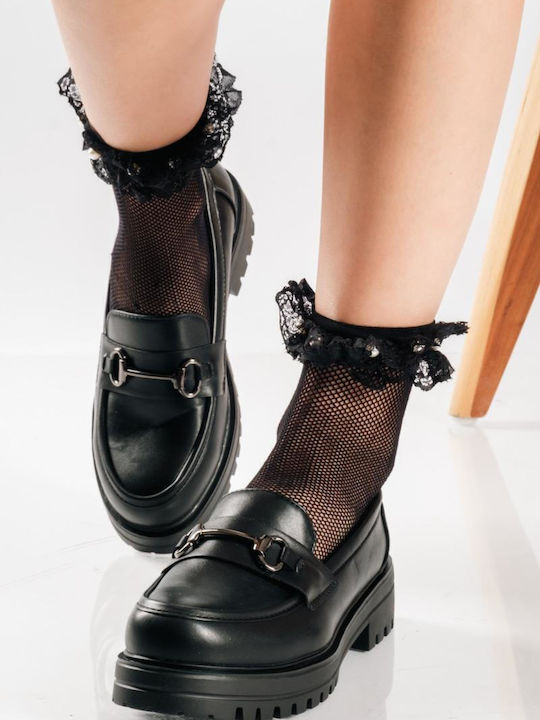 Γυναικεία Loafers σε Μαύρο Χρώμα