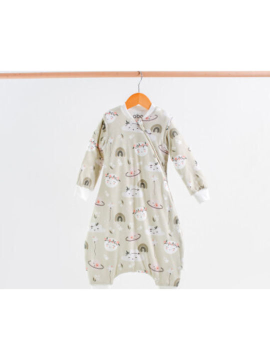 abo Winter Sleeping Bag with Feet Moon & Cloud