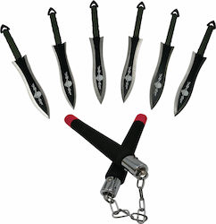 Training Set Throwing Axes Knives Multicolor