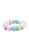 Детска Гривна Ластик Pom Pom Pastel Squishy