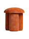 Табуретка Дневна стая Текстил Magnus Orange 45x45x48бр