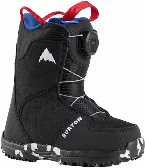 Burton Grom Kids Snowboard Boots Black