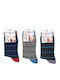 Design Socks Παιδικές Κάλτσες Σκούρο Μπλέ 3 Ζευγάρια