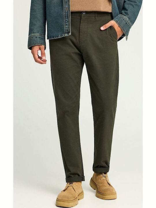 Funky Buddha Trousers Chino in Regular Fit Fore...
