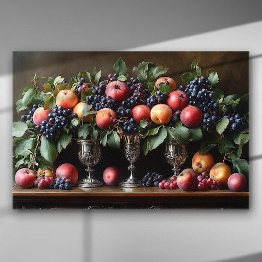 Fülle An Früchten – Gemälde Segeltuch 150 X 100cm