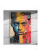 Impressive Two-Tone Canvas Portrait – Canvas Painting 67 X 45cm