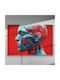 Modern Abstract Portrait – Canvas Painting 67 X 45cm