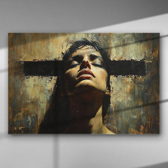 Δραματικό Πορτραίτο – Πίνακας Καμβά-100 X 67cm