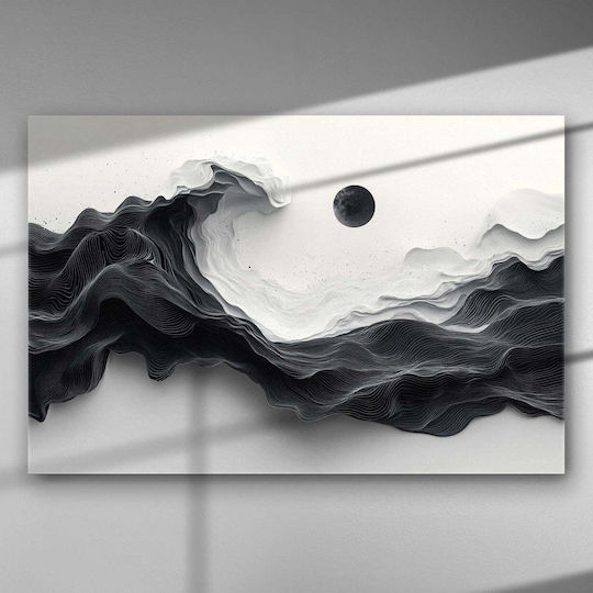 Σελήνη Γραμμών Πίνακας Καμβά-100 X 67cm
