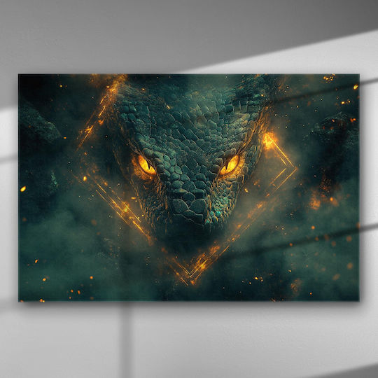 Η Φλόγα Του Δράκου – Πίνακας Καμβά-100 X 67cm