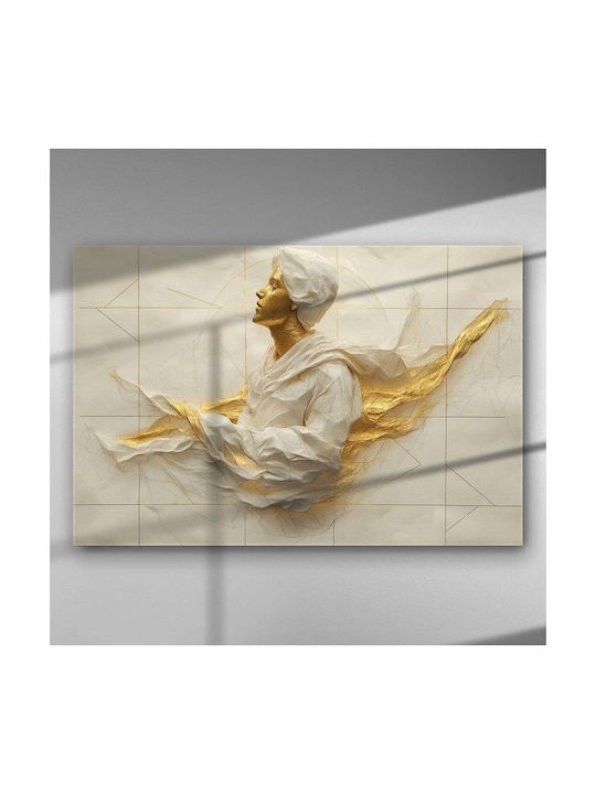 Golden Harmony Movement – Canvas Painting 67 X 45cm