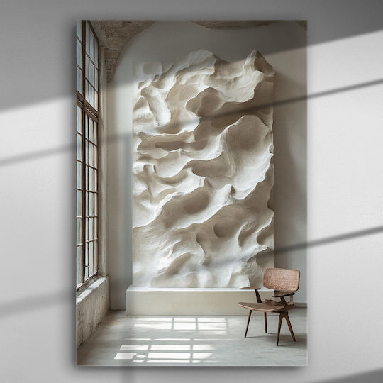 Abstraktes Wandbild – Gemälde auf Segeltuch 150 x 100cm
