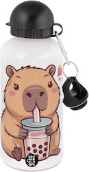 Koupakoupa Capybara Bubble Tea Kids Water Bottl...