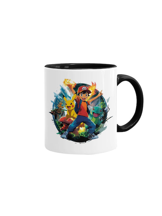 Koupakoupa Ash Ketchum & Pikachu Becher Keramik...