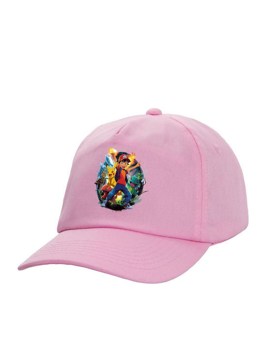Koupakoupa Kids' Hat Jockey Fabric Ash Ketchum ...
