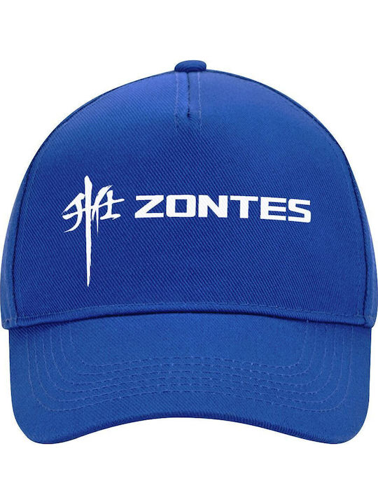 Zontes Adult Hat Ultimate Blue 100% Cotton Dril...