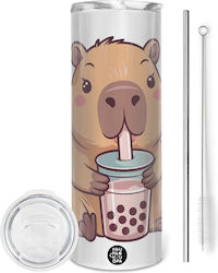 Koupakoupa Capybara Bubble Tea Ποτήρι Θερμός Αν...
