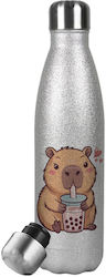 Koupakoupa Capybara Bubble Tea Thermos Bottle S...