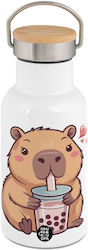 Koupakoupa Capybara Bubble Tea Bottle Thermos S...