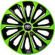 Set 4 Extra Strong Green R16 Wheel Covers Toyota Vehicles