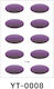 5 Sheets Pack Waterproof Eye Shadow Tattoo Stickers Temporary Cosmetic Eye Stickers Party Halloween Cosplay Yt-0008