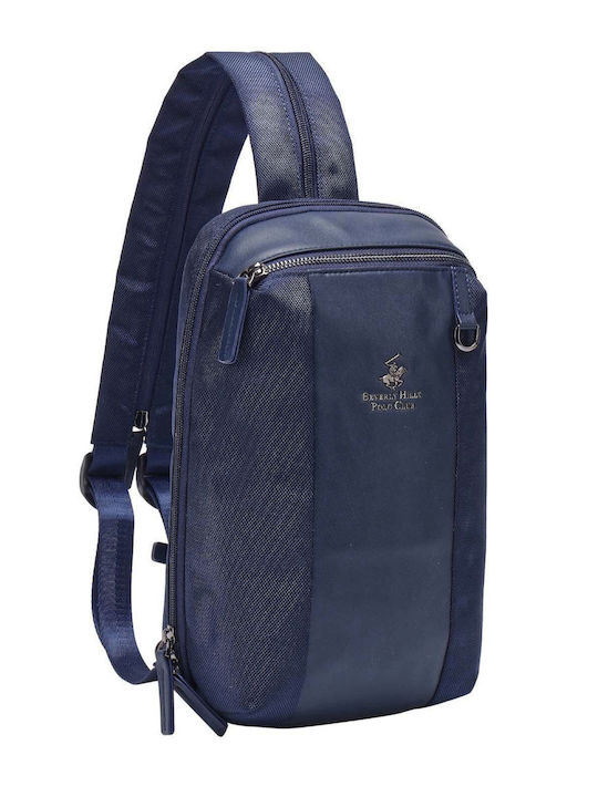 Beverly Hills Polo Club Men's Bag Sling Blue