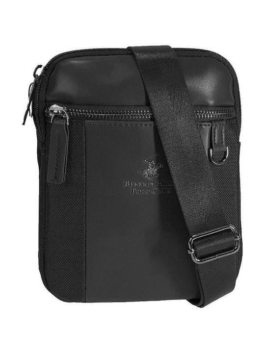 Beverly Hills Polo Club Men's Bag Shoulder Crossbody Black BH