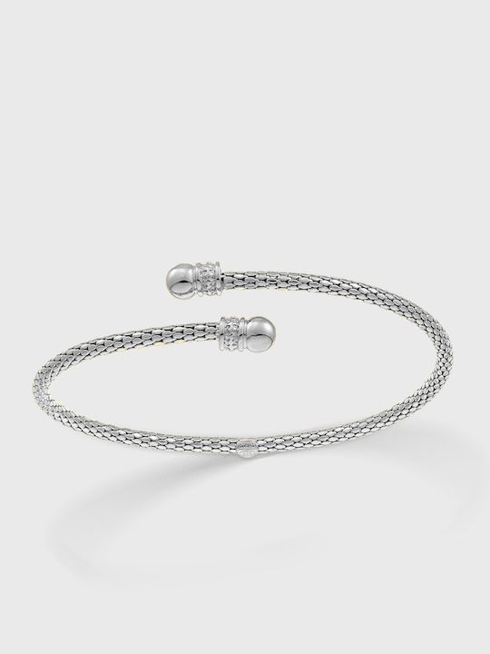 Vogue Damen Armband Handschellen aus Silber