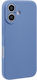 Back Cover Silicone / Tempered Glass Light Blue (iPhone 17)
