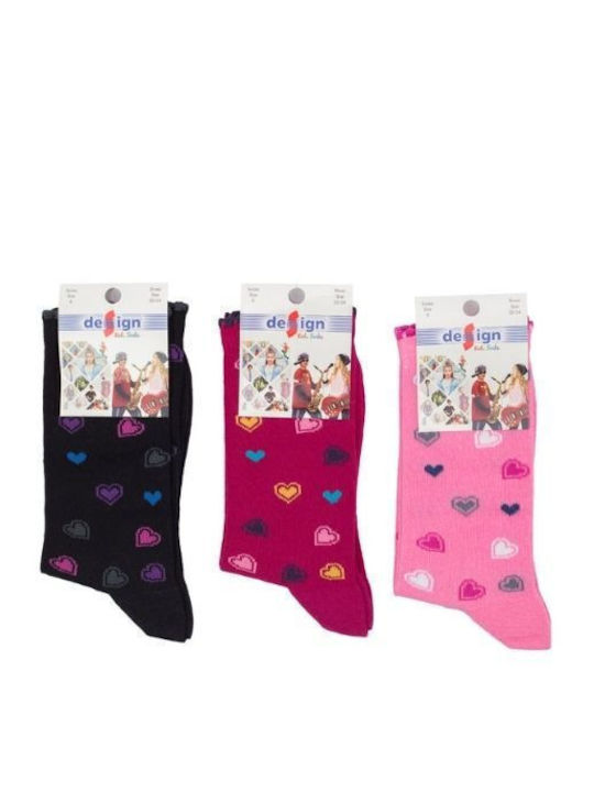 Design Socks Kindersocken Colorful 3 Paar